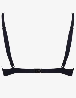 Metrics Underwired Bikini Top - Black White and Gold