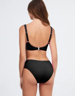 Mia Underwired Bikini Set - Black