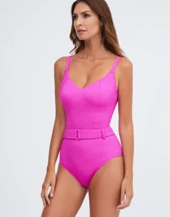 Mia Underwired Swimsuit - Fuchsia Pink