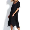 Midi Amnesia Kaftan - Black