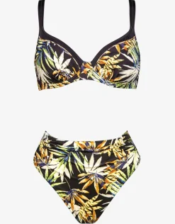 Midnight Sounds Underwired Bikini Set - Ethno Jungle