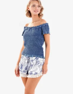 Mila Shorts - Light Blue