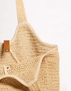 Mirage Woven Tote Bag - Natural
