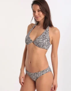 Mombasa Hipster Bikini Bottom - Snake Print