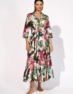 Mystic Maxi Shirt Dress - Noble Exotic