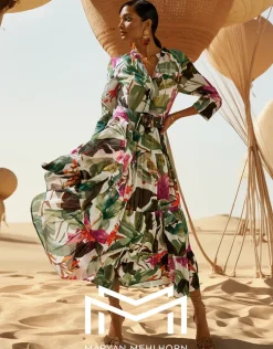 Mystic Maxi Shirt Dress - Noble Exotic