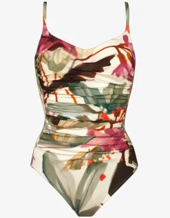 Mystic Ruched Underwired Swimsuit - Noble Exotic