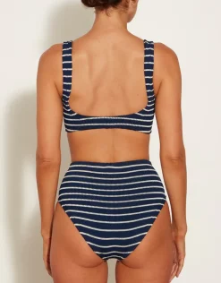 Nadine Bikini Set - Navy and White