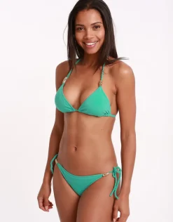 Namua Rope Tie Side Bikini Bottom - Green