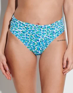 Nassau Fold Bikini Pant - Blue