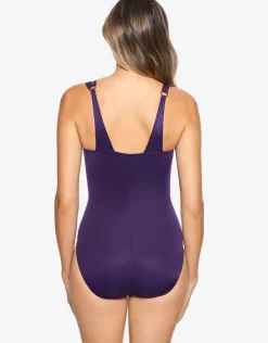 Network Azura Swimsuit - Sangria