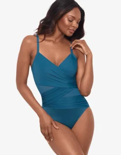 Network Mystique Swimsuit - Aegean