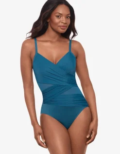 Network Mystique Swimsuit - Aegean