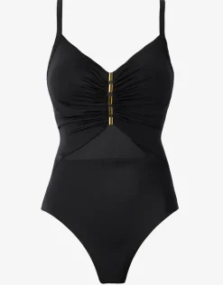 Network News Mariposa Swimsuit - Black