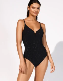 Noircraft Moulded Swimsuit - Black
