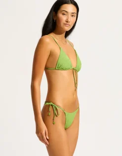 Oasis Tie Side Rio Bikini Pant - Sage