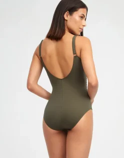 Olivia Freedom Tank Swimsuit - Khaki
