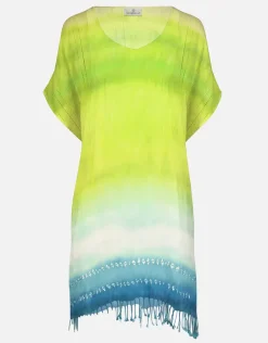 Ombre Flow Kaftan - Aqua Shades