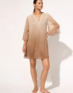 Ombre Metallic Tunic - Earth Gradient