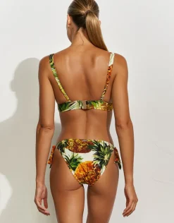 Optimist Banded Bikini Top - Pina Colada