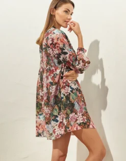 Opulence Tunic - Black Bloom