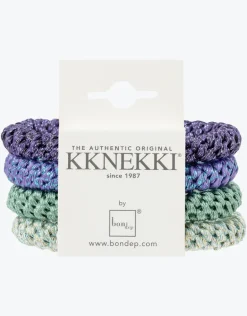 Original Hair Tie Bundle - Green and Purple Glitter