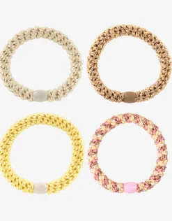 Original Hair Tie Bundle - Pale Golds, Yellow and Pink Mix