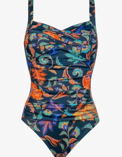 Ornamental Orchestra Inclusive Fit Swimsuit - Midnight Paisley