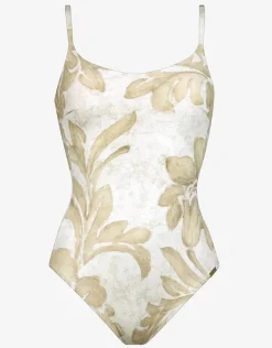 Ornation Underwired Tank Swimsuit - Canvas Sand