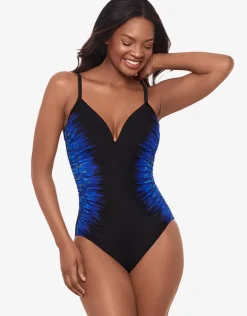 Paka Mayan Temptation Swimsuit - Blue/Black