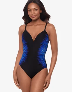 Paka Mayan Temptation Swimsuit - Blue/Black