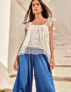 Palazzo Pants - Blue