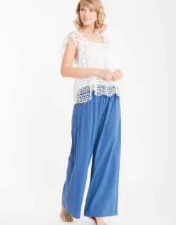 Palazzo Pants - Blue