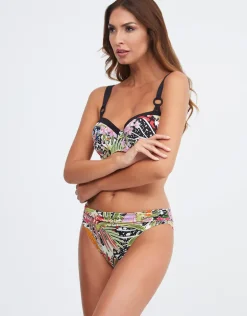 Palm Bikini Pant - Multi
