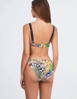 Palm Bikini Pant - Multi