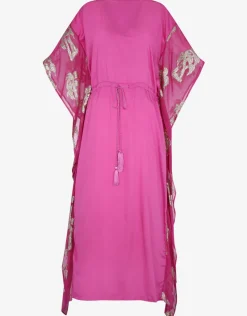 Palm Tree Kaftan - Pink