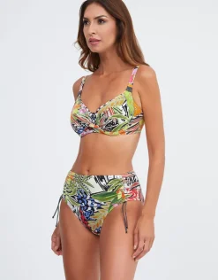 Palm Underwired Bikini Top - Multi