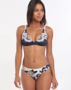 Picturesque Regular Bikini Bottom - Ink White