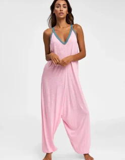 Pima Jumpsuit - Light Pink
