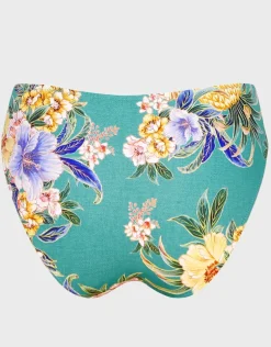 Pineapple Sea High Waist Bikini Pant - Tropical Breeze