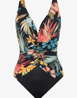 Plumeria Charmer Swimsuit - Multi