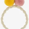 PomPom Hair Tie - Ivory