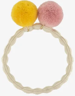 PomPom Hair Tie - Ivory
