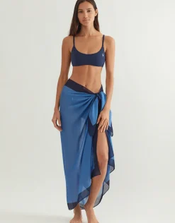 Pony Long Pareo - Periwinkle