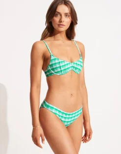 Portofino Sweetheart Underwire Bikini Top - Jade