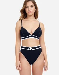 Profile California Girl Belted Bikini Pant - Black