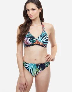 Profile Tropico Halter Bikini Top - Black