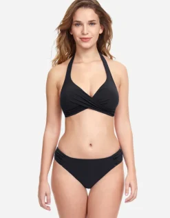Profile Tutti Frutti Ruched Side Bikini Pant - Black