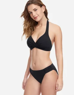 Profile Tutti Frutti Ruched Side Bikini Pant - Black