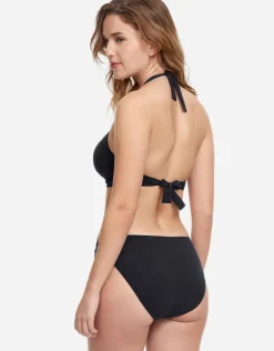 Profile Tutti Frutti Ruched Side Bikini Pant - Black